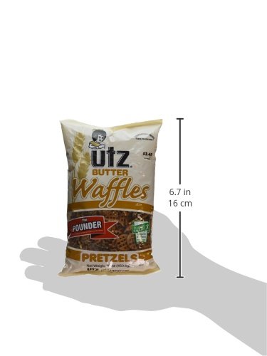 Utz Butter Waffles Pretzels, 16 Ounce