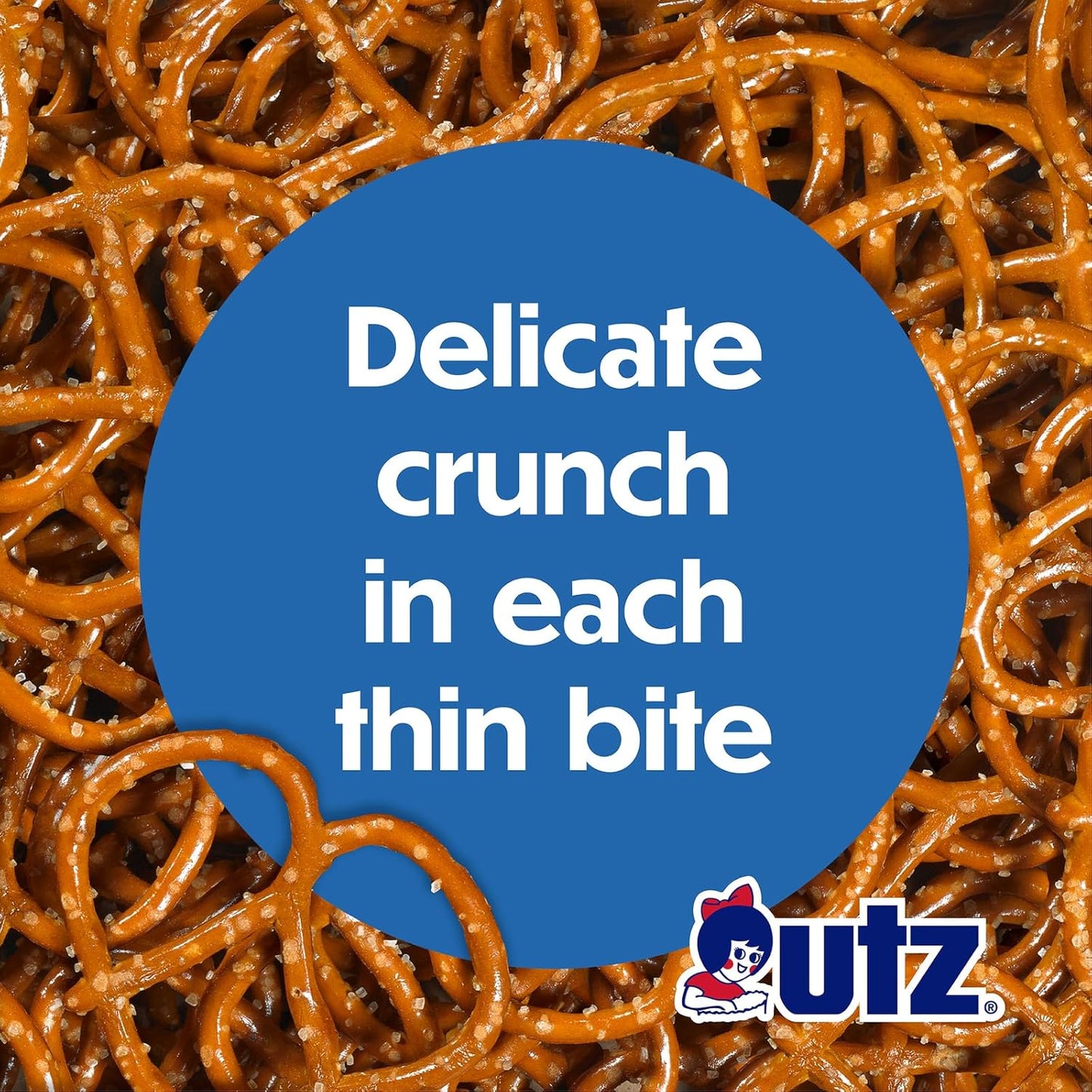 Utz Thin Pretzels, 16 Ounce