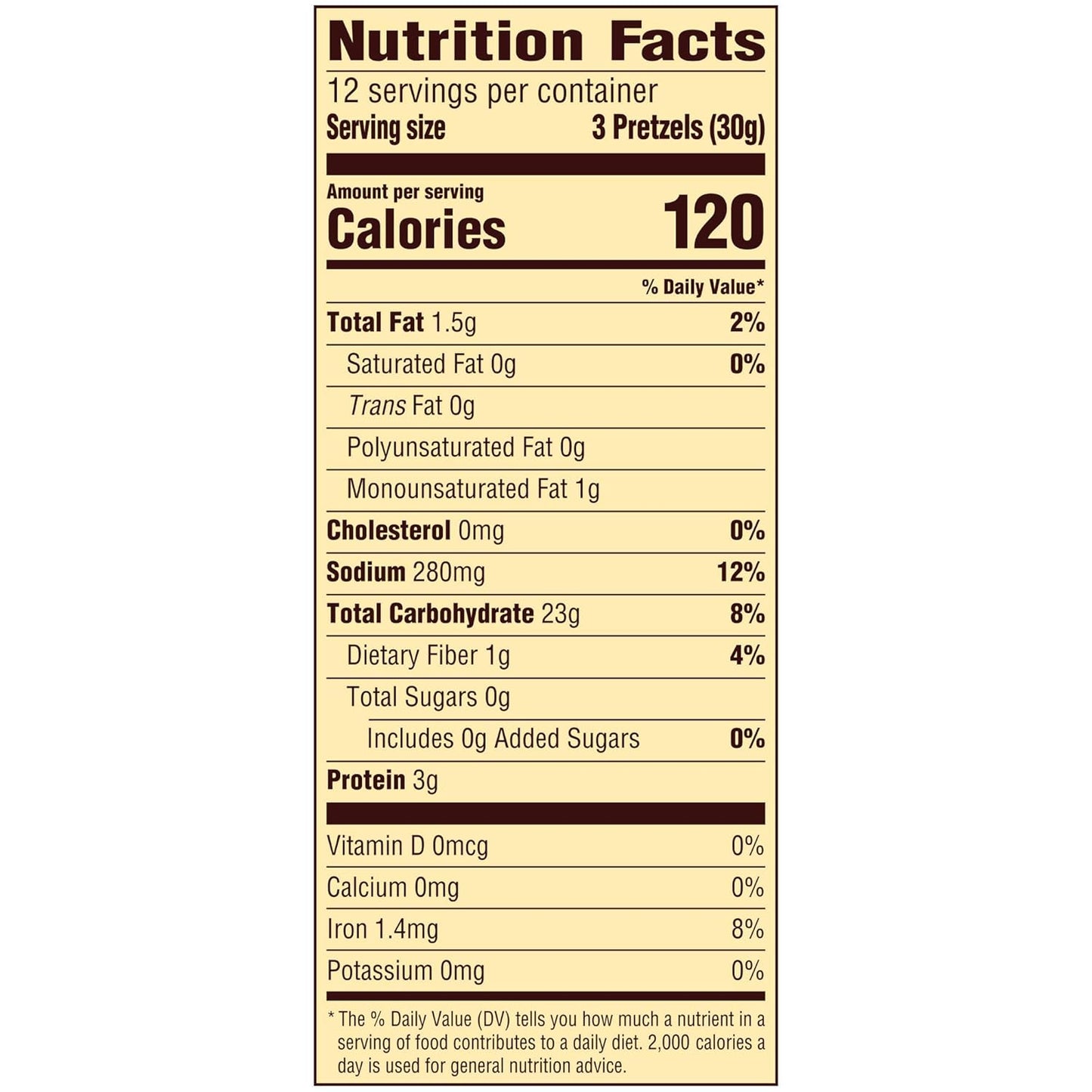 Snyder's of Hanover, Pretzel Rods, 12 Oz Bag Pack of 4