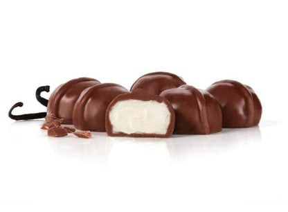 Milk Chocolate Vanilla Buttercreams Center - In Fannie May Signature Wrap By Munchie Box ((1) 1 LB Box)