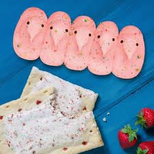 Peeps Marshmallow Chicks - Frosted Strawberry Pop Tart - Pack of 2-10 Count Boxes