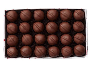 Milk Chocolate Vanilla Buttercreams Center - In Fannie May Signature Wrap By Munchie Box ((1) 1 LB Box)