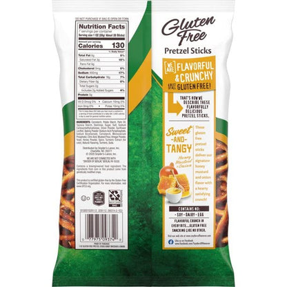 Snyder's of Hanover Gluten Free Pretzel Sticks, Honey Mustard and Onion, 7 oz