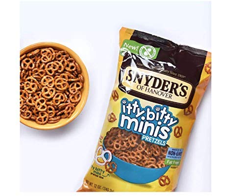 Snyder's Itty Bitty Mini Pretzels 12oz (4 bags)