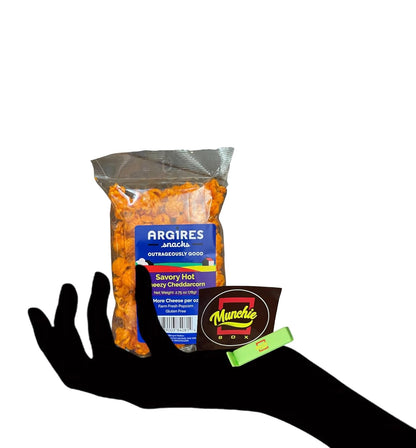 Argires Chicago Popcorn - Big Bags - Chicago Snack House (4, Savory Hot)