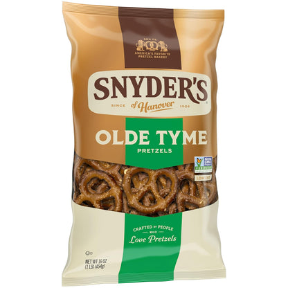 Snyder's of Hanover Old Tyme Pretzels, 16 Oz Bag