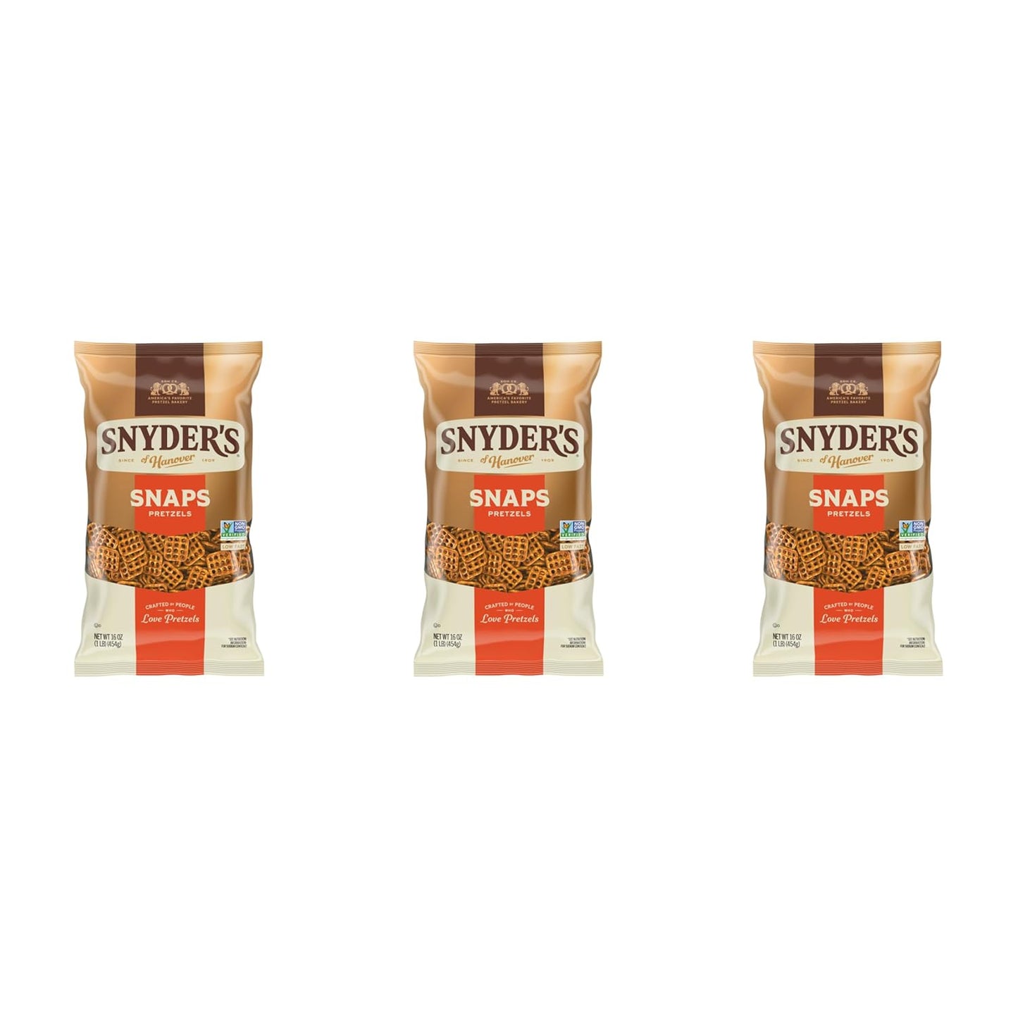 Snyder's of Hanover Old Tyme Pretzels, 16 Oz Bag