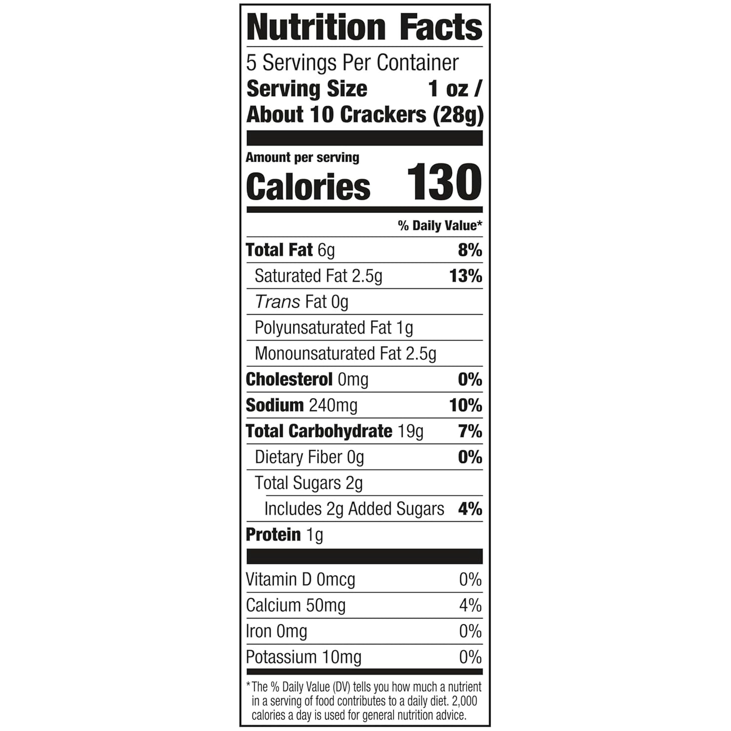Lance Gluten Free Crackers, Original Baked, 5 Oz Box