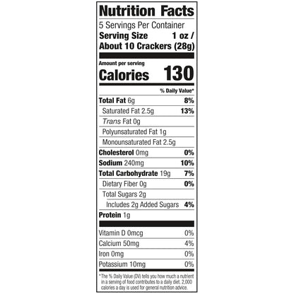 Lance Gluten Free Crackers, Original Baked, 5 Oz Box