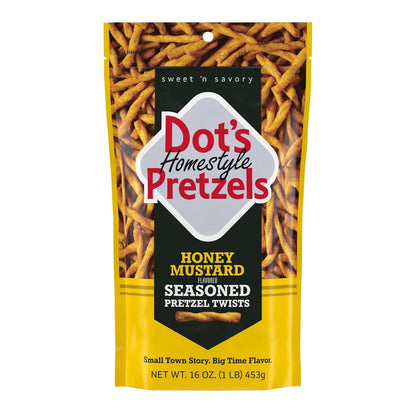 Dot's Pretzels Original Seasoned Pretzel Twist Snack, 16oz Grocery Sized Bag