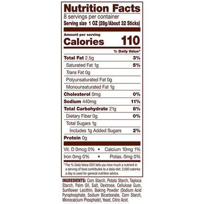 Snyder's of Hanover All Natural Gluten-Free Pretzel Sticks (Pack of 2)