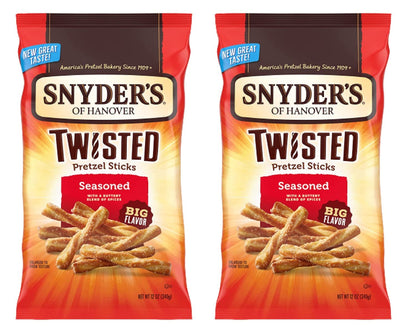 Snyder's Seasoned Twists 12oz (Pack of 2)