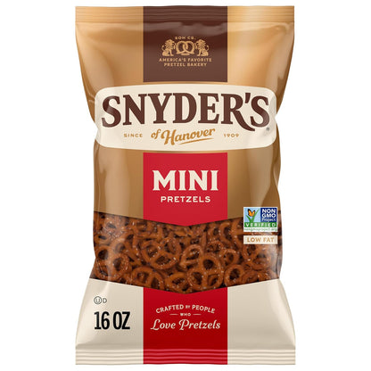 Snyder's of Hanover Old Tyme Pretzels, 16 Oz Bag