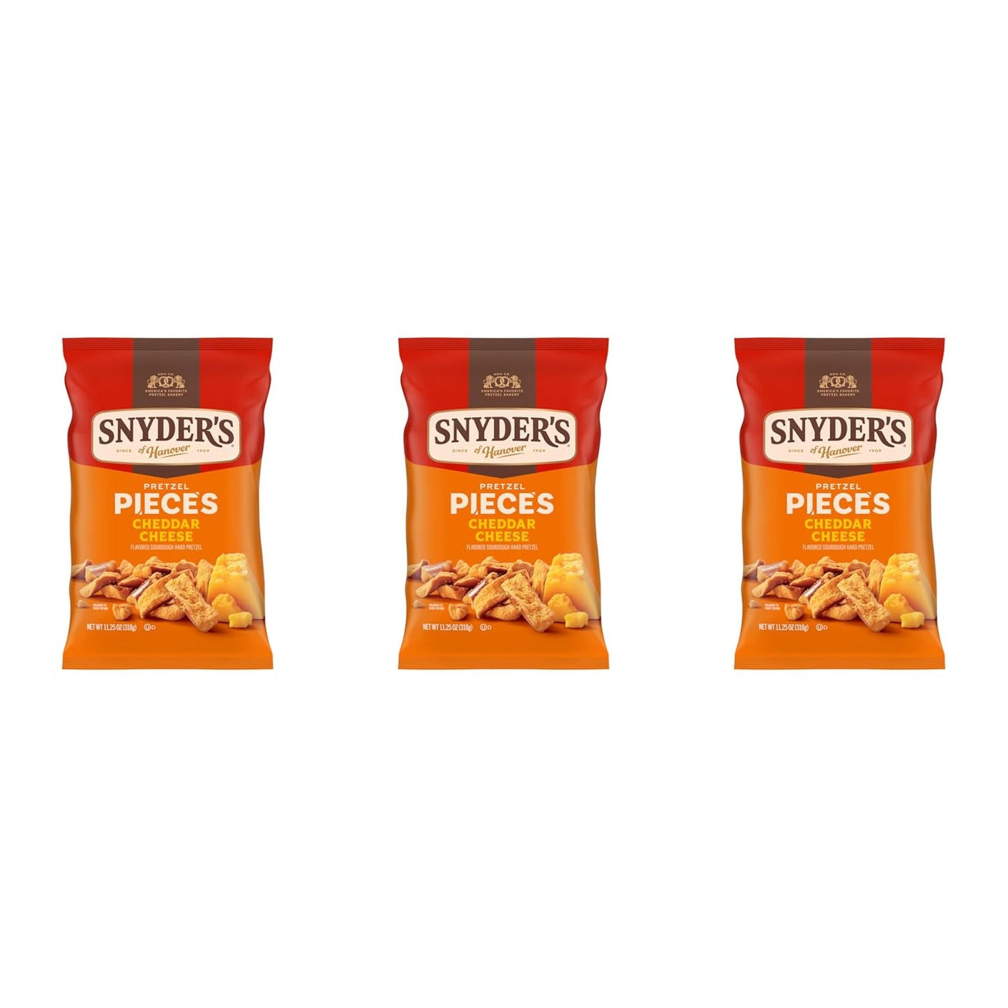 Snyder's of Hanover Honey Mustard & Onion Flavored Pretzel Pieces, 11.25 Oz