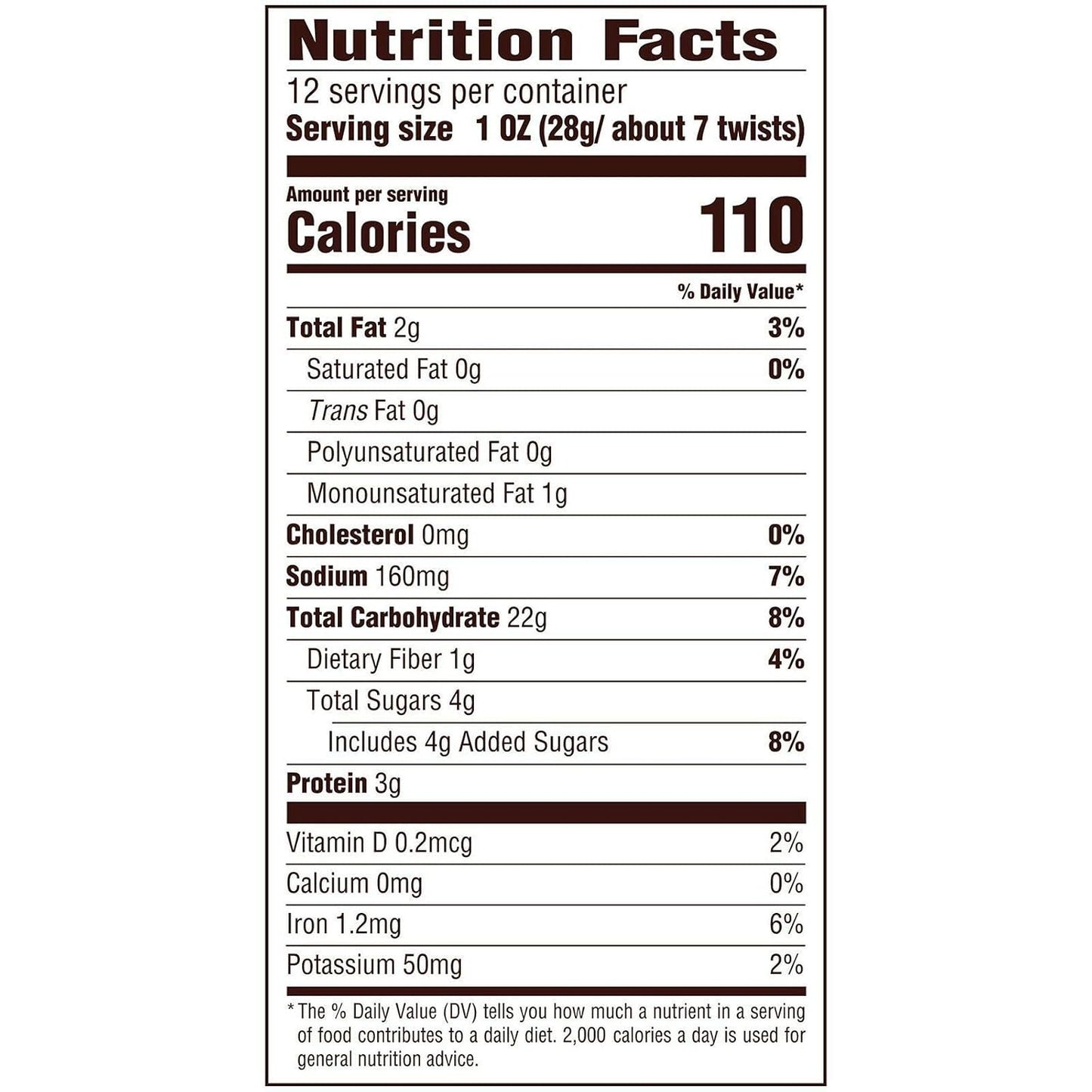 Snyder's Honey Wheat Braided Twists 12oz