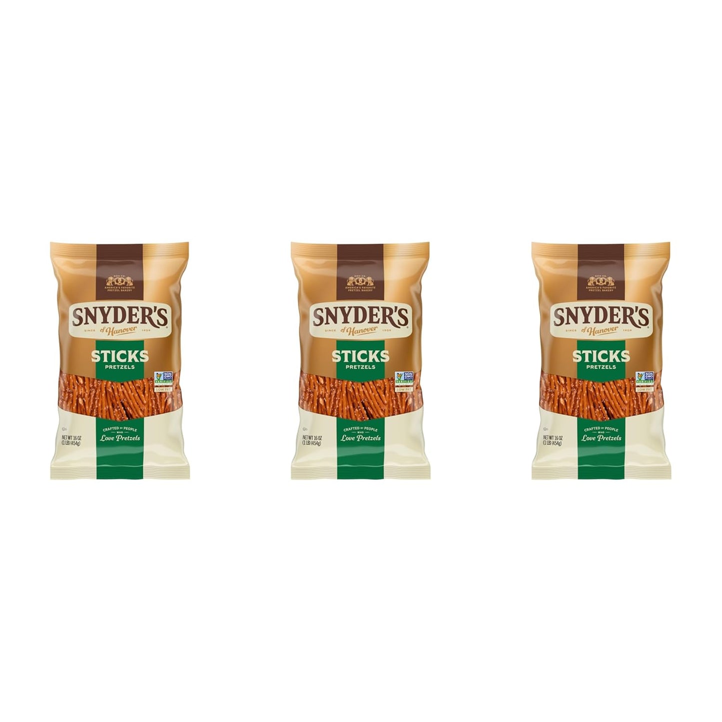 Snyder's of Hanover Old Tyme Pretzels, 16 Oz Bag