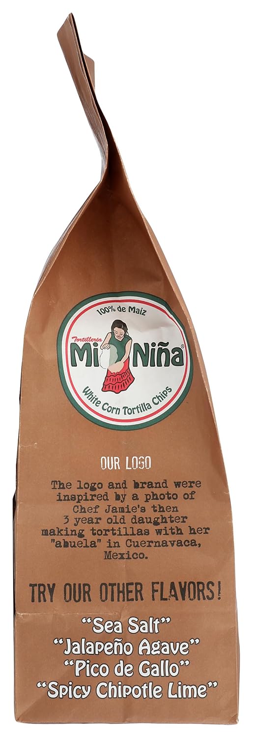 Tortilleria Mi Nina, Chip Tortilla Churro Cinnamon Sugar, 12 Ounce