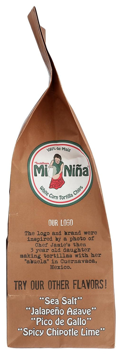 Tortilleria Mi Nina, Chip Tortilla Churro Cinnamon Sugar, 12 Ounce