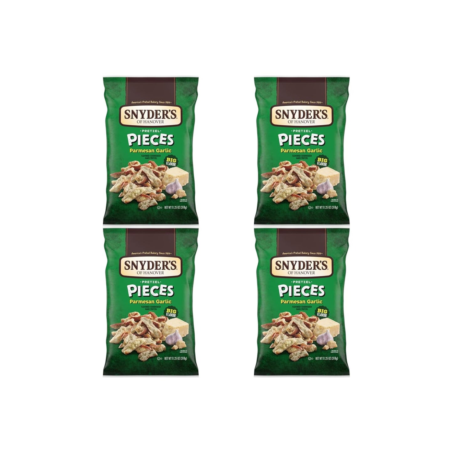Snyder's of Hanover Honey Mustard & Onion Flavored Pretzel Pieces, 11.25 Oz