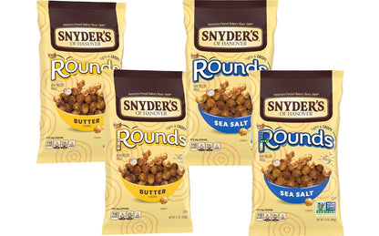 Snyder's of Hanover Pretzel Rounds Variety 4 Pack