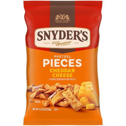 Snyder's of Hanover Honey Mustard & Onion Flavored Pretzel Pieces, 11.25 Oz