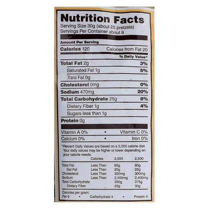 Snyder's Of Hanover Snyders Mini Pretzel Gf 8 oz (Pack Of 12)
