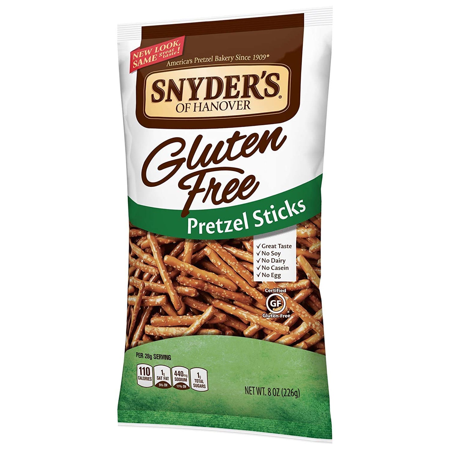 Snyder's of Hanover All Natural Gluten-Free Pretzel Sticks (Pack of 2)