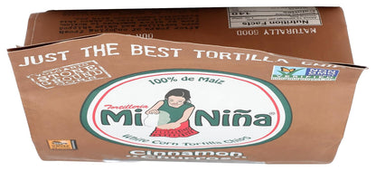 Tortilleria Mi Nina, Chip Tortilla Churro Cinnamon Sugar, 12 Ounce