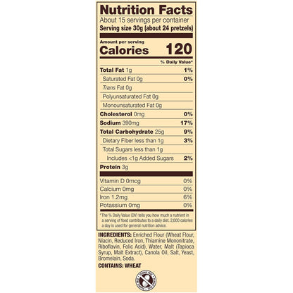 Snyder's Pretzel Snaps 16oz (Pack of 2)
