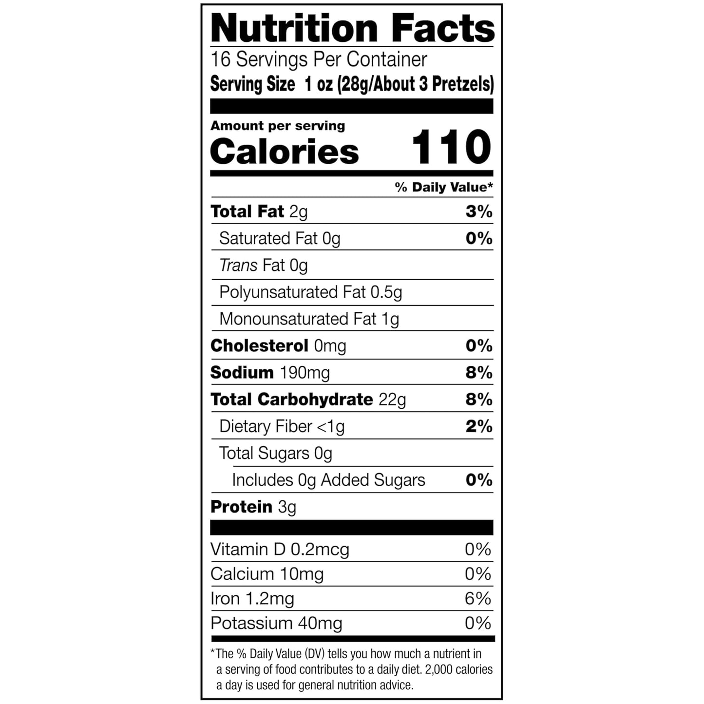 Snyder's of Hanover Old Tyme Pretzels, 16 Oz Bag