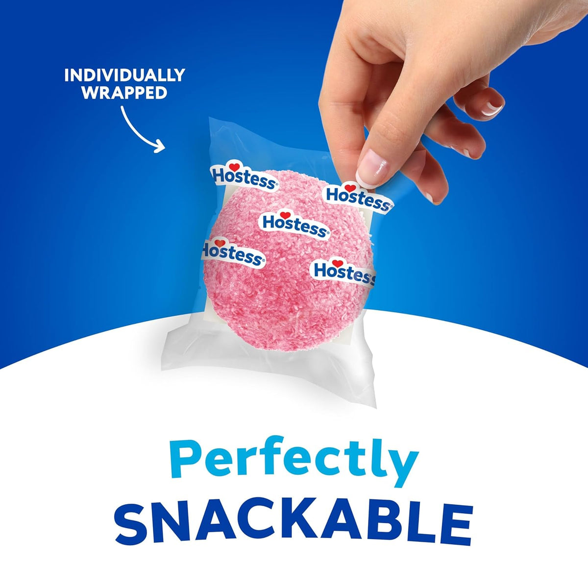 Hostess SnoBalls, 6 Count (Color May Vary by Season), 10.5 Ounce