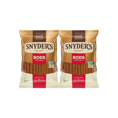 Snyder's of Hanover, Pretzel Rods, 12 Oz Bag
