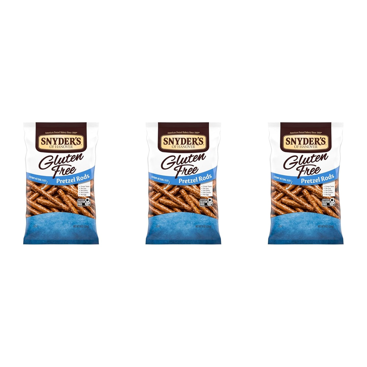 Snyder's of Hanover, Gluten Free Pretzels, 8 Oz