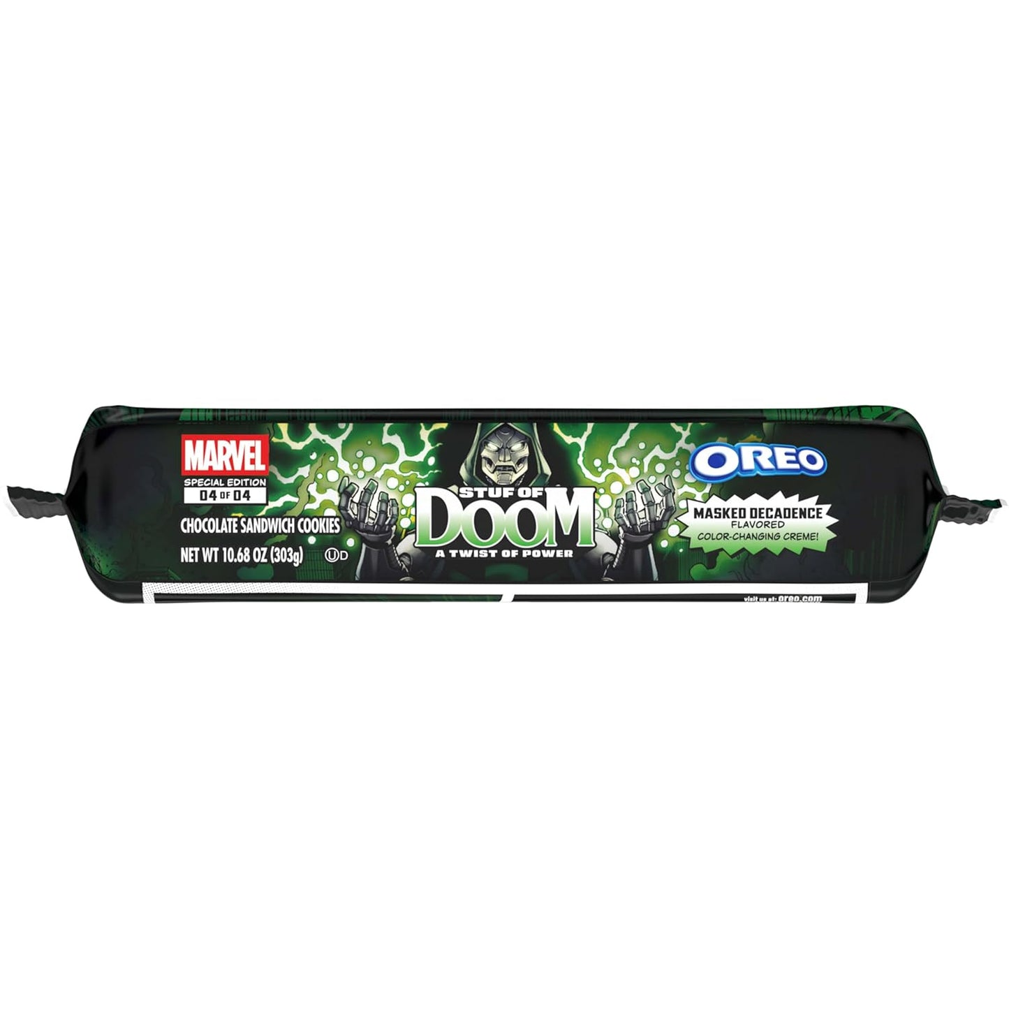 MARVEL OREO Stuf of Doom Chocolate Sandwich Cookies, Special Edition, 10.68 oz