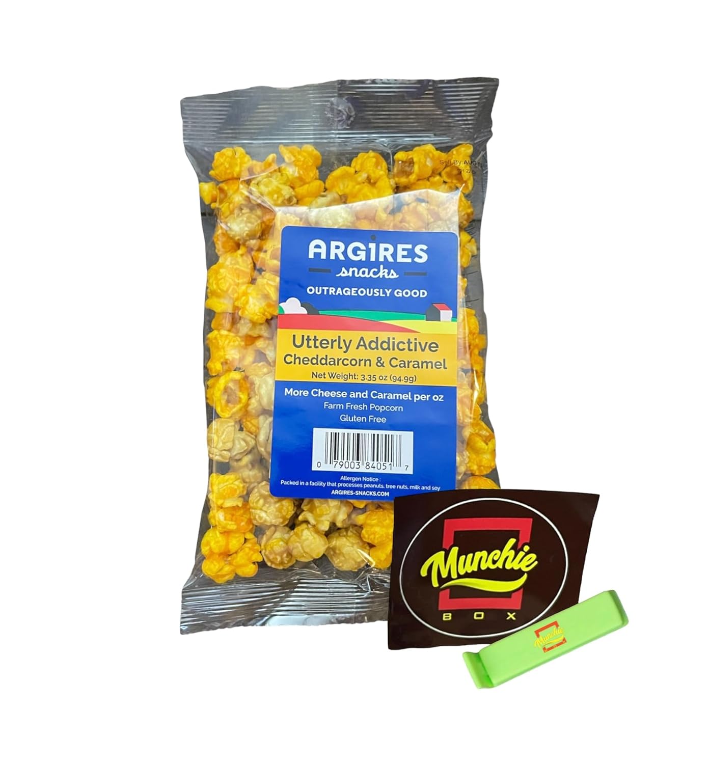 Argires Chicago Popcorn - Big Bags - Chicago Snack House (6, Variety)