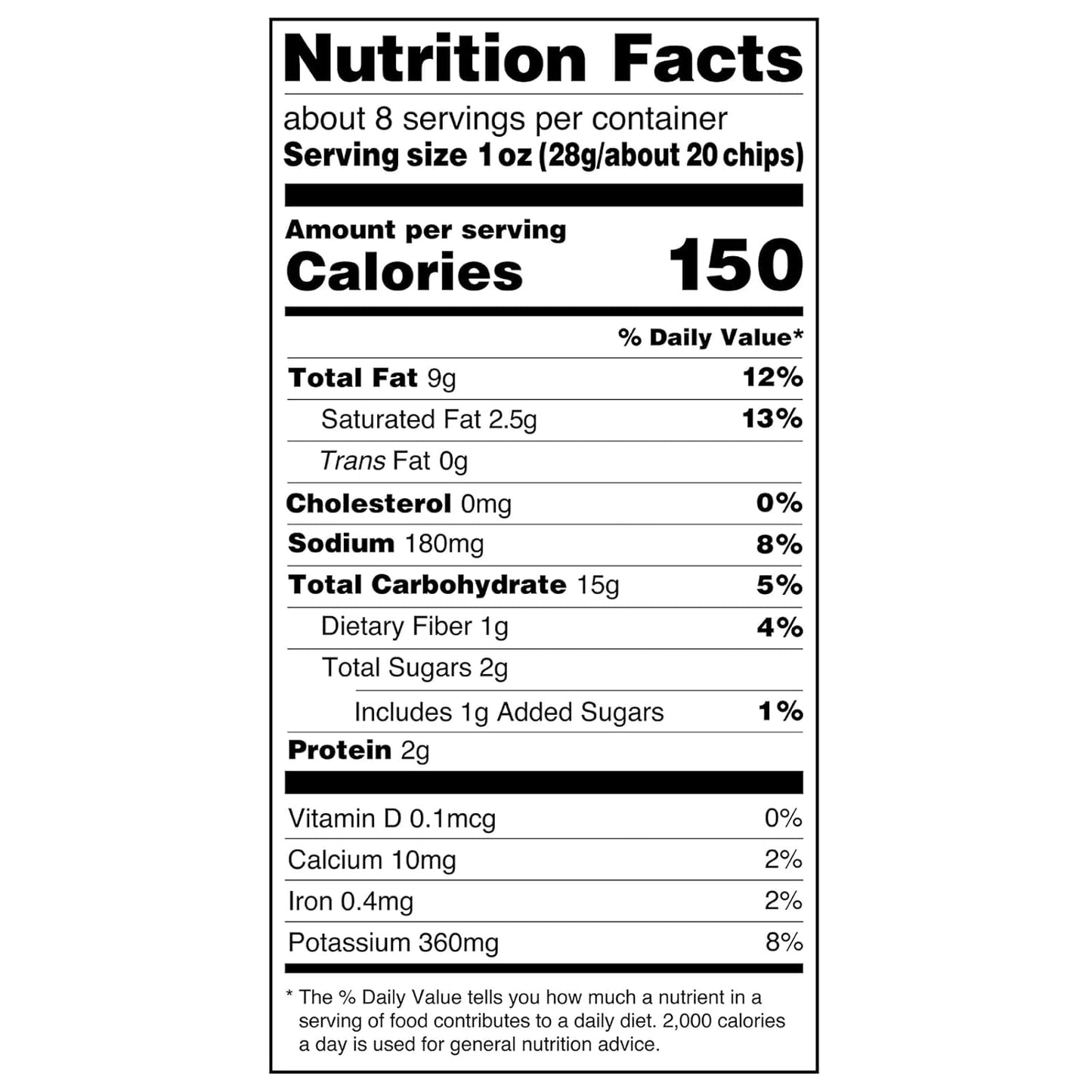 7.75 oz Utz Sour Cream & Onion Ripple Potato Chips