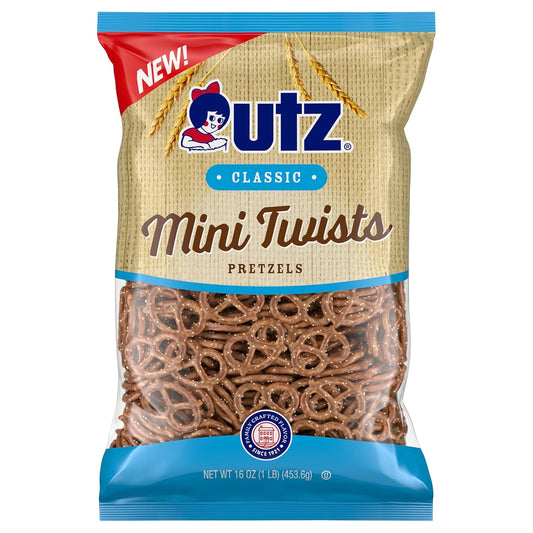 Utz, Classic Pretzels Mini Twists Penn State, 16 Ounce