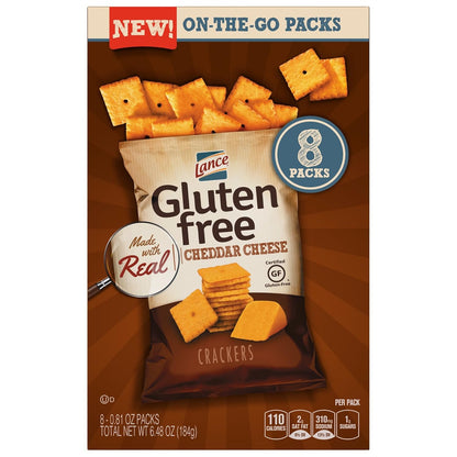 Lance Gluten Free Crackers, Original Baked, 5 Ounce, 4 Count