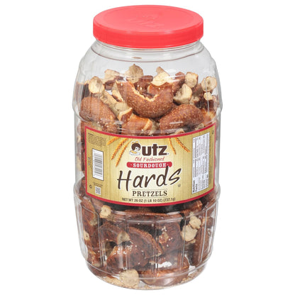 Utz, Pretzel Barrel Hard, 26 Ounce