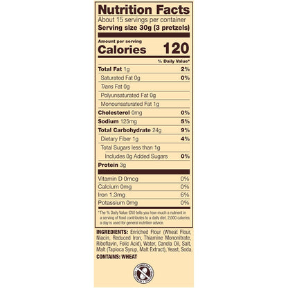 Snyders the Pounder Pretzels 16 Oz (Pack of 8) (Olde Tyme)