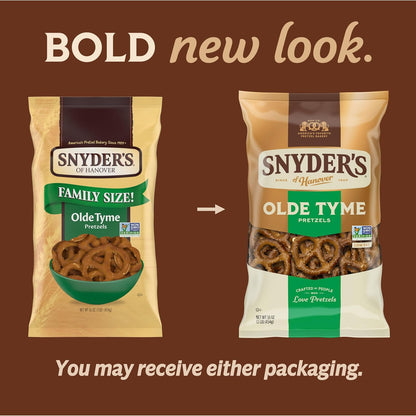 Snyder's of Hanover Old Tyme Pretzels, 16 Oz Bag