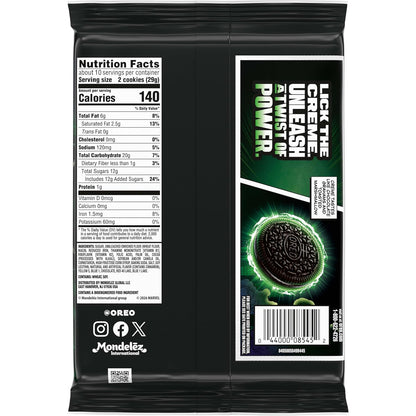 MARVEL OREO Stuf of Doom Chocolate Sandwich Cookies, Special Edition, 10.68 oz