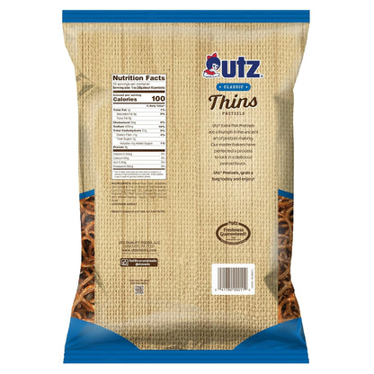 Utz Thin Pretzels, 16 Ounce