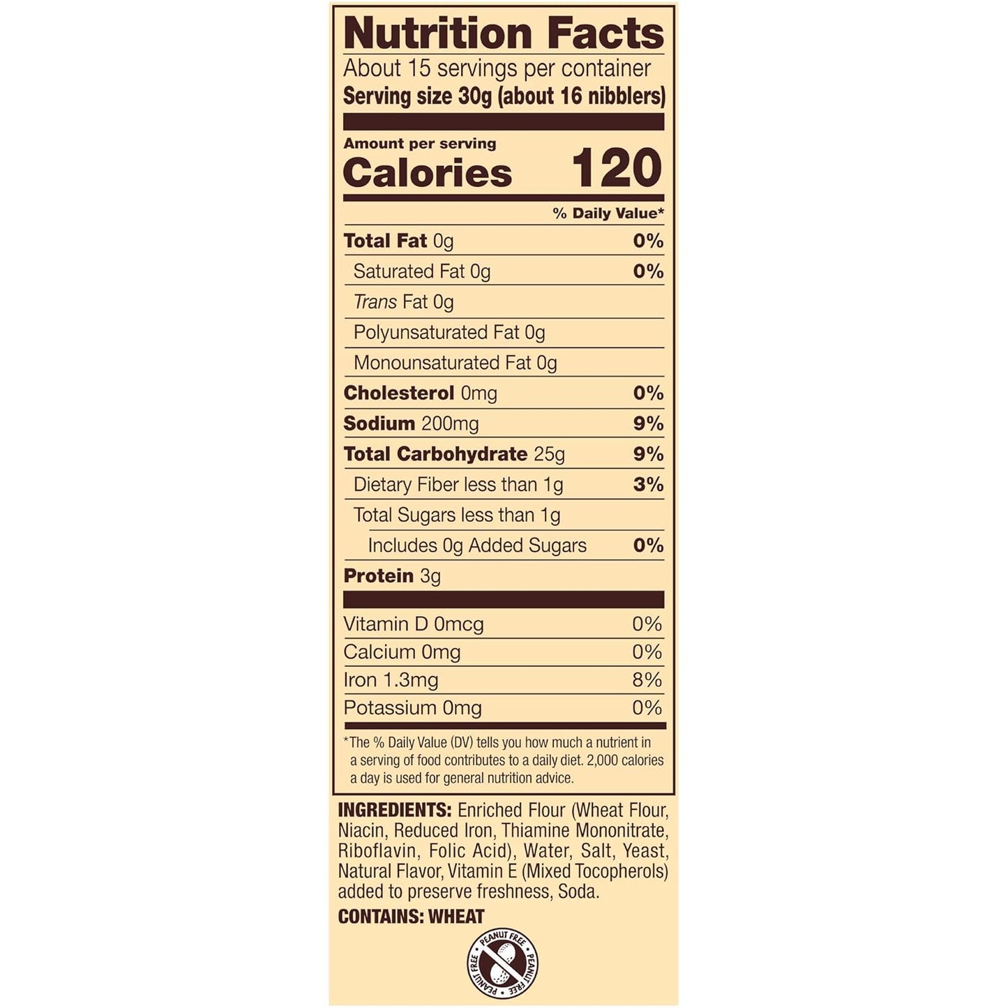 Snyder's of Hanover Sourdough Nibbler Pretzels, 16 Ounce Multi-Pack - 3 Count