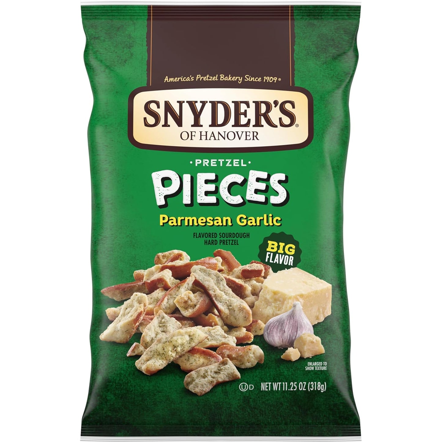 Snyder's of Hanover Honey Mustard & Onion Flavored Pretzel Pieces, 11.25 Oz