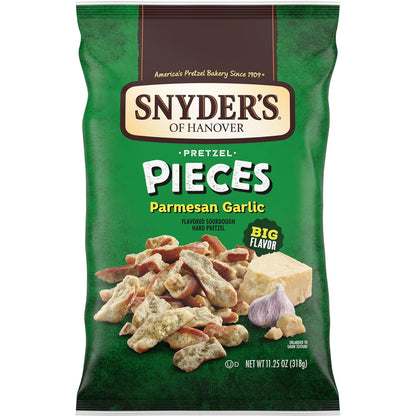 Snyder's of Hanover Honey Mustard & Onion Flavored Pretzel Pieces, 11.25 Oz
