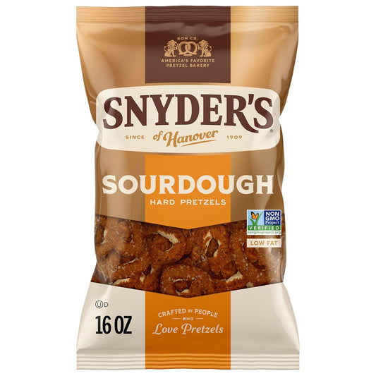 Snyder's of Hanover Sourdough Hard Pretzels, 16 Oz Bag
