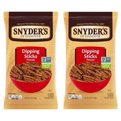 Snyder's of Hanover Dipping Stick Pretzel - 12 oz - 2 pk
