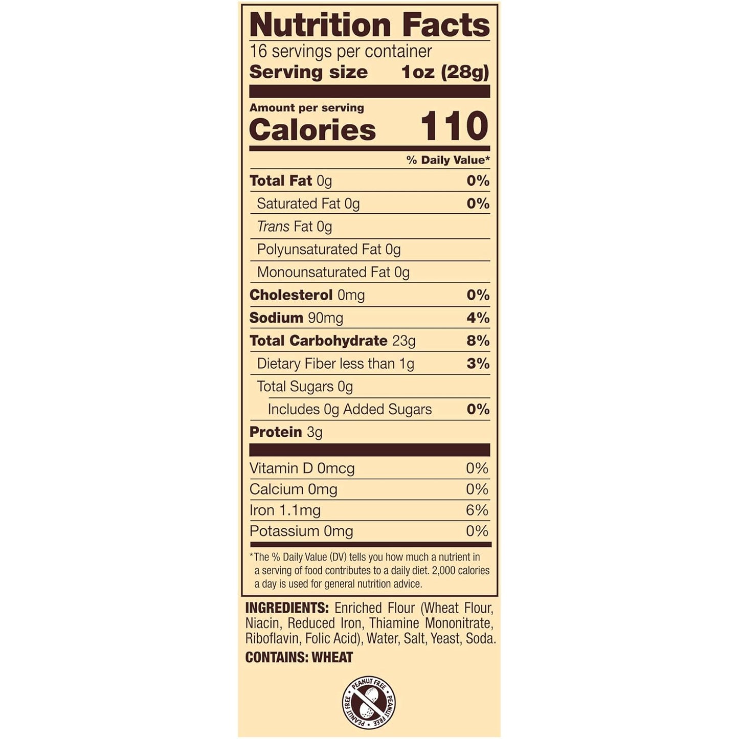 Snyder's of Hanover Pretzels, Sourdough Hard Pretzels, 16 Ounce Bag (Pack of 12)