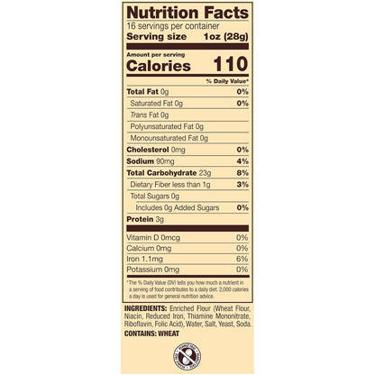 Snyder's of Hanover Pretzels, Sourdough Hard Pretzels, 16 Ounce Bag (Pack of 12)
